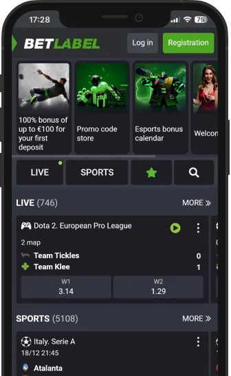 BetLabel Mobile casino apps