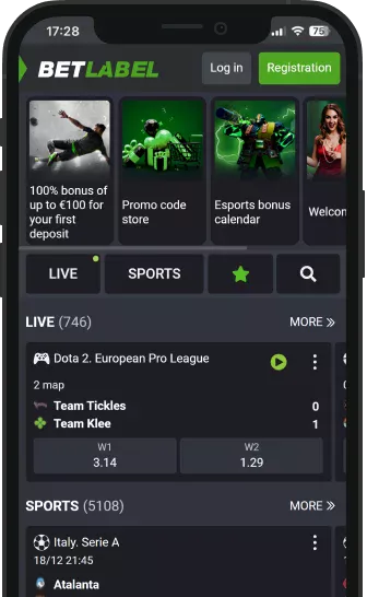 BetLabel Mobilcasinoappar